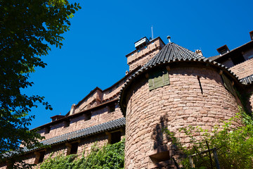 Haut-Koenigsbourg Castle view