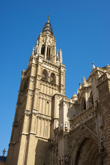 Fototapeta na wymiar Toledo Cathedral view
