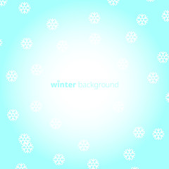 Christmas background with snowflakes. Eps 10 vector.
