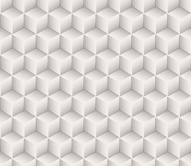 halftone abstract background like qubes. Dotted pattern