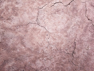The ground has cracks in the top view for the background