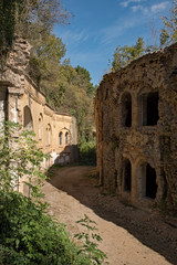 Fototapeta na wymiar Ruine der Festung Tarakaniv im Oblast Riwne in der Ukraine