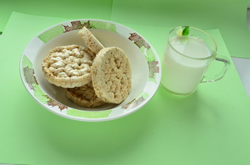 cookies and milk