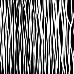 Fototapeta premium Grunge brush pattern. Texture. White and black vector.