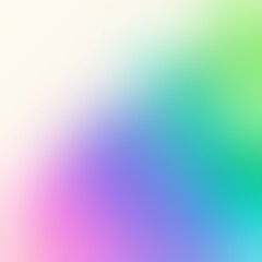 Pink lilac blue green watercolor blurred texture. Gradient blurred stripes on white empty background. Clear abstract illustration. Colorful defocused trend.