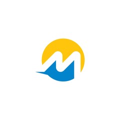 M Letter Logo
