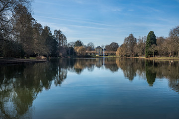 Beautiful Lake Of Schönwasserpark Krefeld