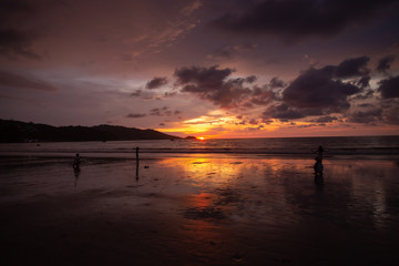 Fototapeta premium Phuket Sunset 01