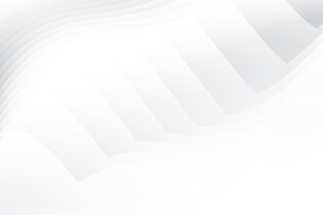 Abstract geometric white and gray color background. Vector, illustration.