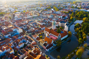 Czech town Ceske Budejovice