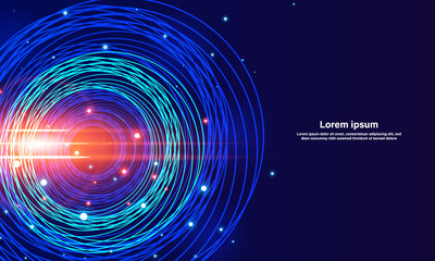 abstract blue background