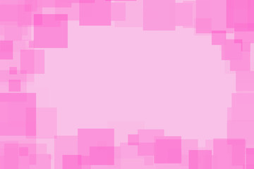 pink square geometric abstract background. pink rectangle digital dynamic design background with copy space for text.