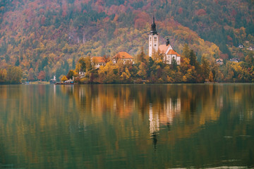 Lake Bled in Slovenia