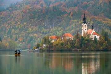 Fototapeta premium Lake Bled in Slovenia