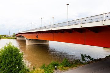 Brigittenauer Bridge across Danube River, Vienna, Austria