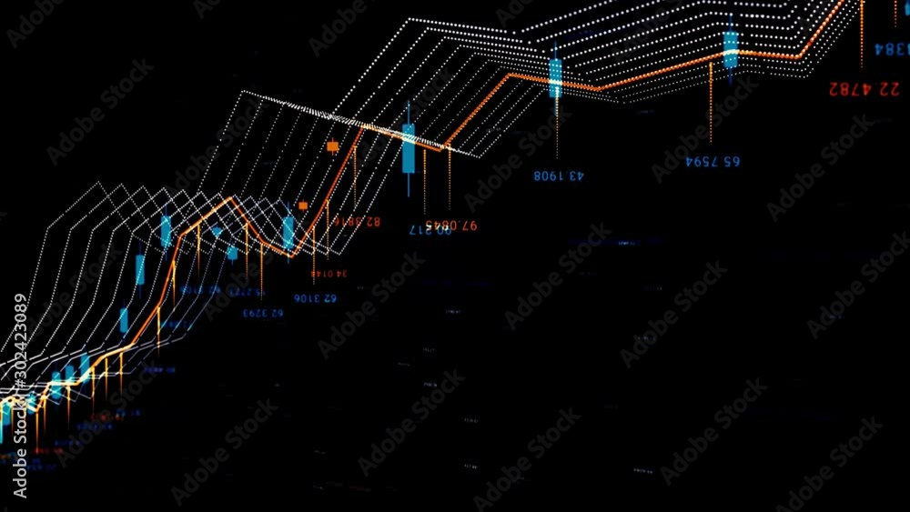 Poster dashboard infographic template with modern design of the annual statistics. animation. important dat
