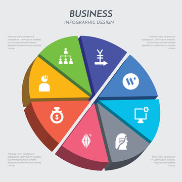 business concept 3d chart infographics design included shareholder, short selling, sivs, smith, adam, soft commodities (softs), sonia, special liquidity scheme, split capital investment trusts icons