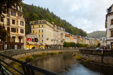 Embankment in Karlovy Vary
