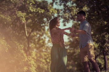 Fototapeta premium Love adds so much color to life.