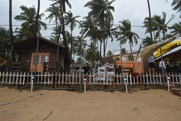 Zyklonschaden in Goa