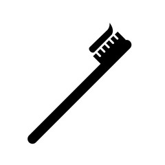 Toothbrush icon vector design template on white background