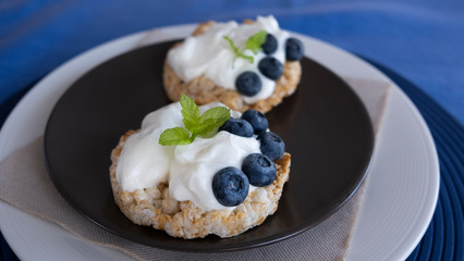 Healthy sweet sandwich
