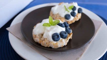 Healthy sweet sandwich