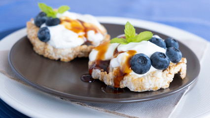 Healthy sweet sandwich