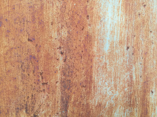 Old wall with rusty patterns