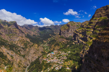 Viewpoint in mountains - Madeira Portugal