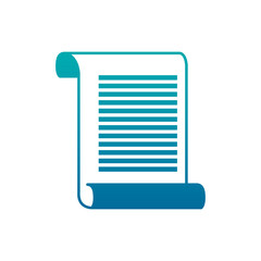 Isolated certificate paper gradient design