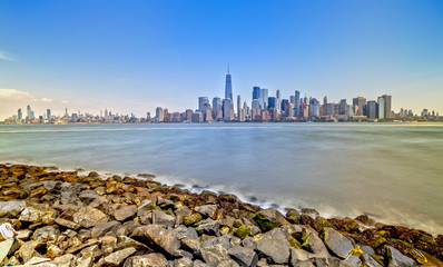 Fototapeta premium Downtown Manhattan from Hoboken, New Jersey 