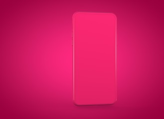 smartphone device digital 3d rendering