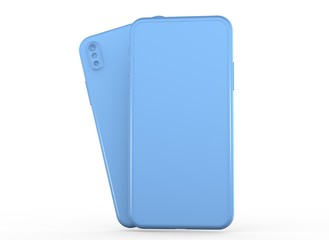 smartphone device digital 3d rendering