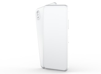 smartphone device digital 3d rendering