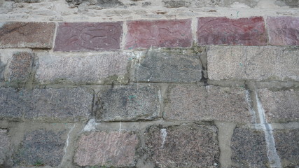 Background, background, texture stones, tree, fir, old masonry, beautiful masonry, fire, landscape, chrome key.