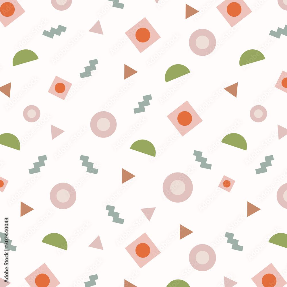 Poster vector pattern with geometric shapes background. abstract geometric shape background.