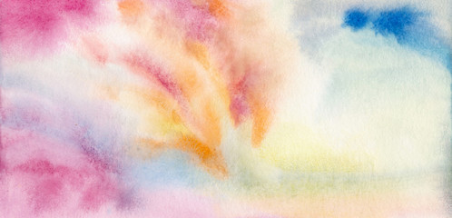 Adorable soft-colored watercolour texture. perfect as trendy background for branding, packaging design