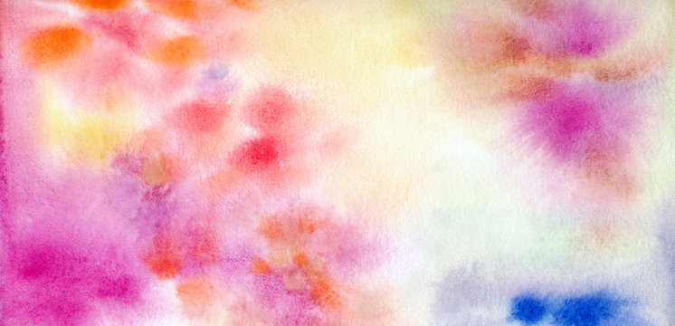 Adorable soft-colored watercolour texture. perfect as trendy background for branding, packaging design