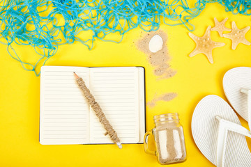 Planning summer holidays, trip, travel and vacation concept.