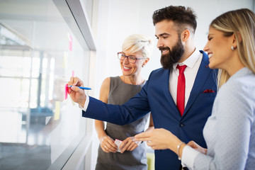Obraz premium Meeting Corporate Success Business Brainstorming Teamwork Concept