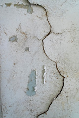 Fissure dans un mur