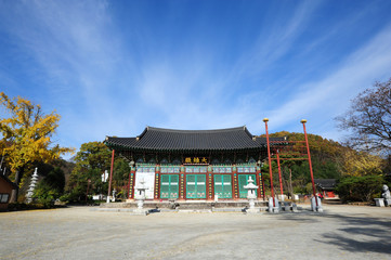 Songgwangsa temple in Wanju-gun, South Korea