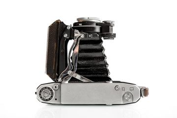 Retro film folding camera