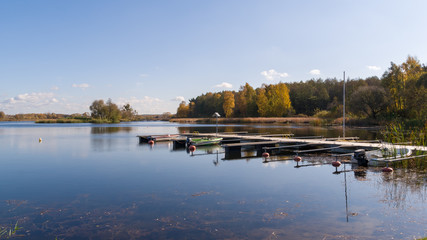 Plaża Dojlidy i Stawy Dojlidzkie w Białymstoku, Podlasie, Polska © podlaski49
