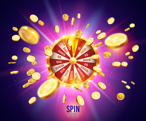 Realistic 3d spinning fortune - 302452007
