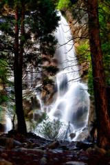 Grizzly Falls in Kings Canyon National Park
