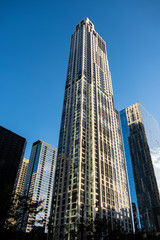 Fototapeta na wymiar Building in Chicago