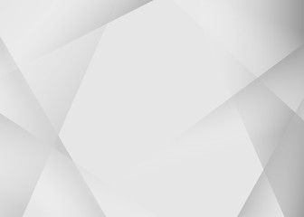 Abstract triangle geometric gray color background vector design