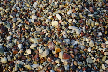 pebbles on the beach